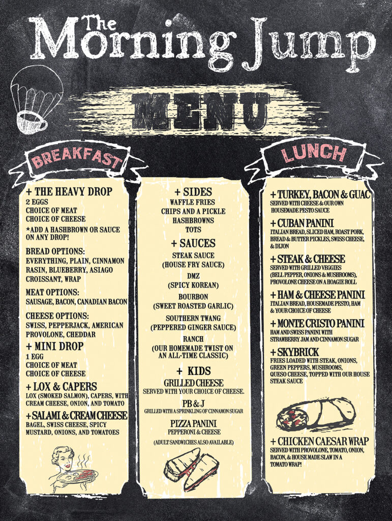 Jump Menu MorningJump